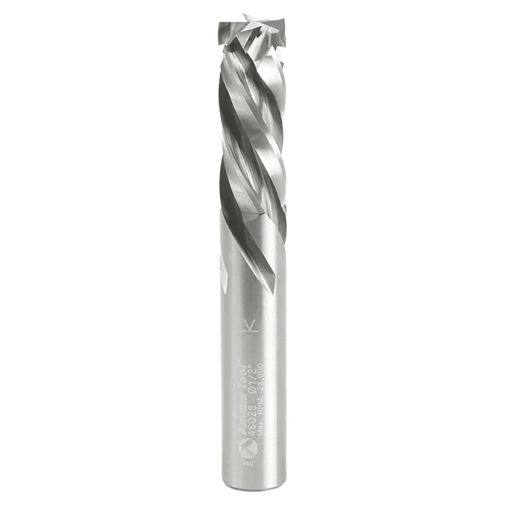 1/2" x 3-1/2" Mortise Compression Spiral Bit, 4-Flute, 1/2" Shank