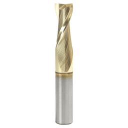 3/8" x 2-1/2" Up-Cut Composite/Fiberglass/Phenolic Spiral Router Bit, 2-Flute, 3/8" Shank