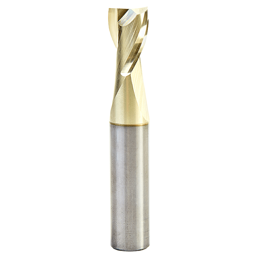 1/2" x 3" Up-Cut Composite/Fiberglass/Phenolic Spiral Router Bit, 2-Flute, 1/2" Shank