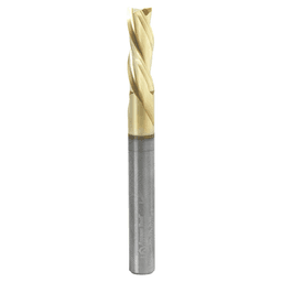 1/4" x 2-1/2" Down-Cut Composite/Fiberglass/Phenolic Spiral Router Bit, 3-Flute, 1/4" Shank