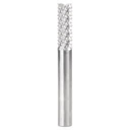 6mm x 19mm Diamond Pattern Composite Cutting End Mill Bit, 6mm Shank