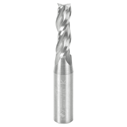 3/8" x 3" Up-Cut Spiral Plunge Bit, 3-Flute, 3/8" Shank