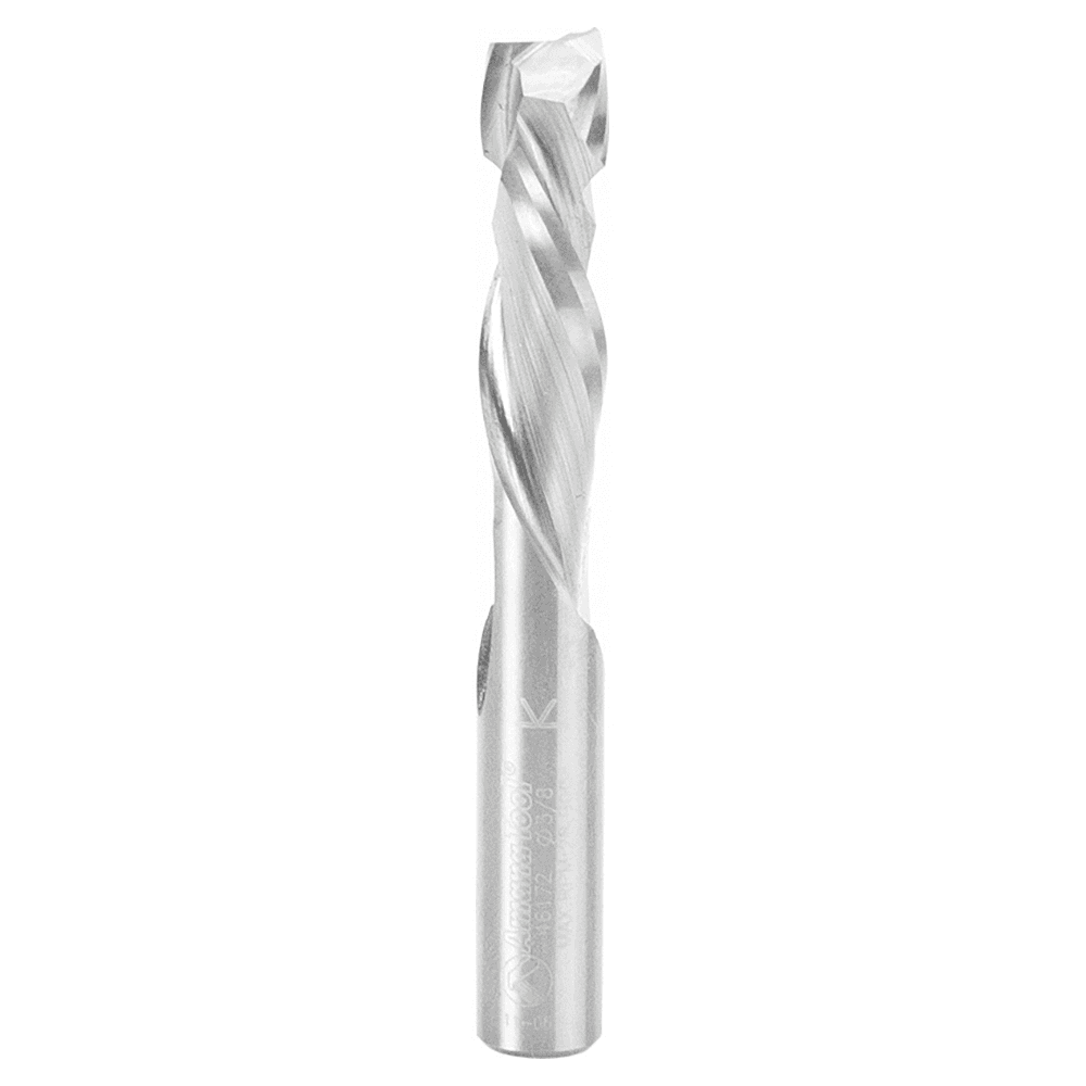 3/8" x 3" Compression Spiral Bit, 2-Flute, 3/8" Shank