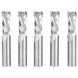 1/2" x 1-1/4" 5-Piece CNC Solid Carbide Compression Spiral Bit, 1/2" Shank
