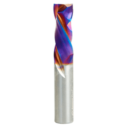 1/2" x 3" Spektra Extreme Tool Life Coated Compression Spiral Bit, 2-Flute, 1/2" Shank