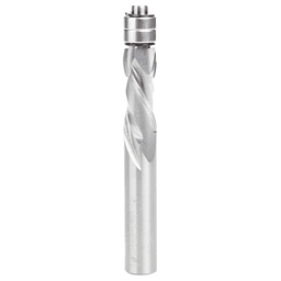 1/2" x 4" Compression Spiral Bit with Double Ball Bearing, 2-Flute, 1/2" Shank