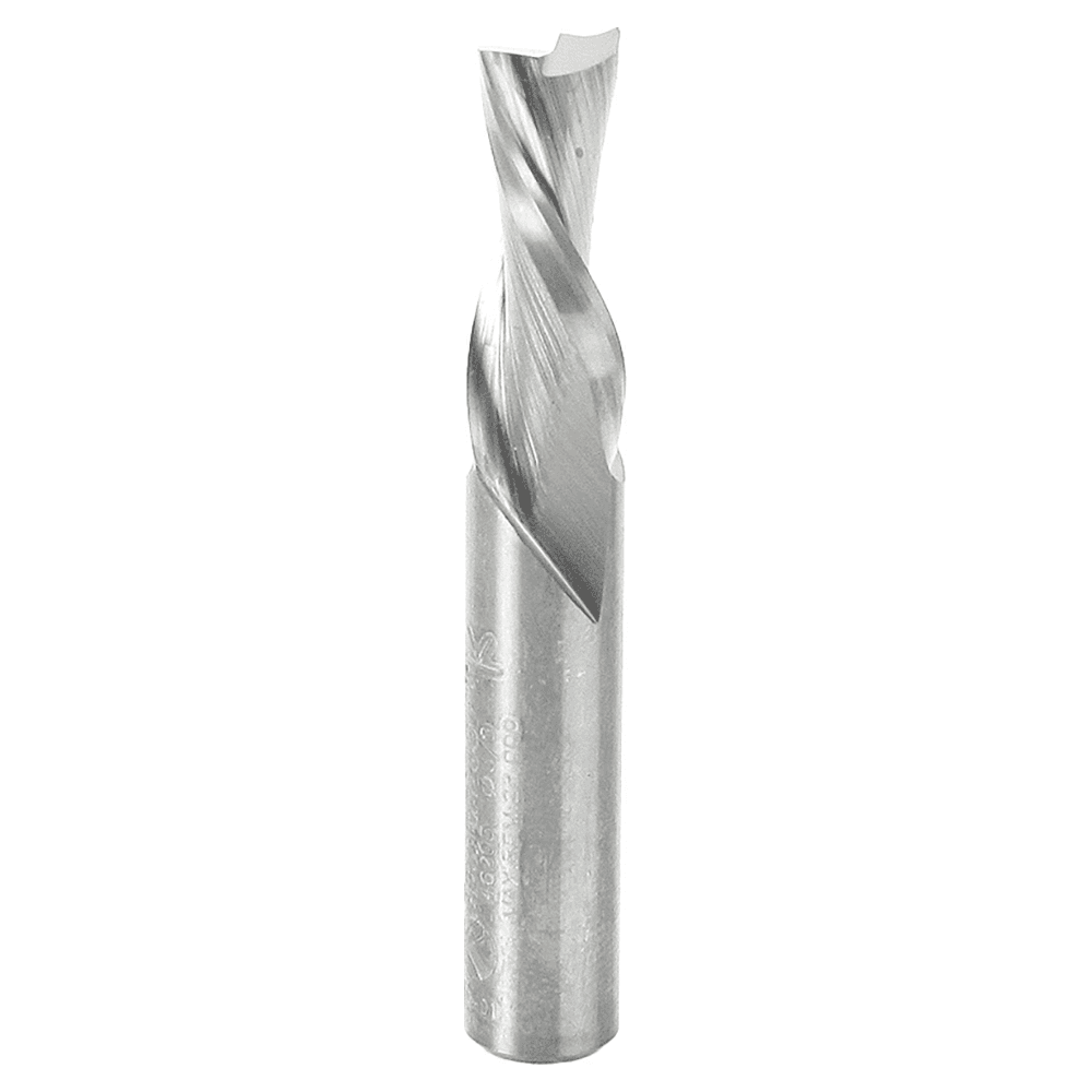 3/8" x 2-1/2" Down-Cut Spiral Plunge Bit, 2-Flute, 3/8" Shank