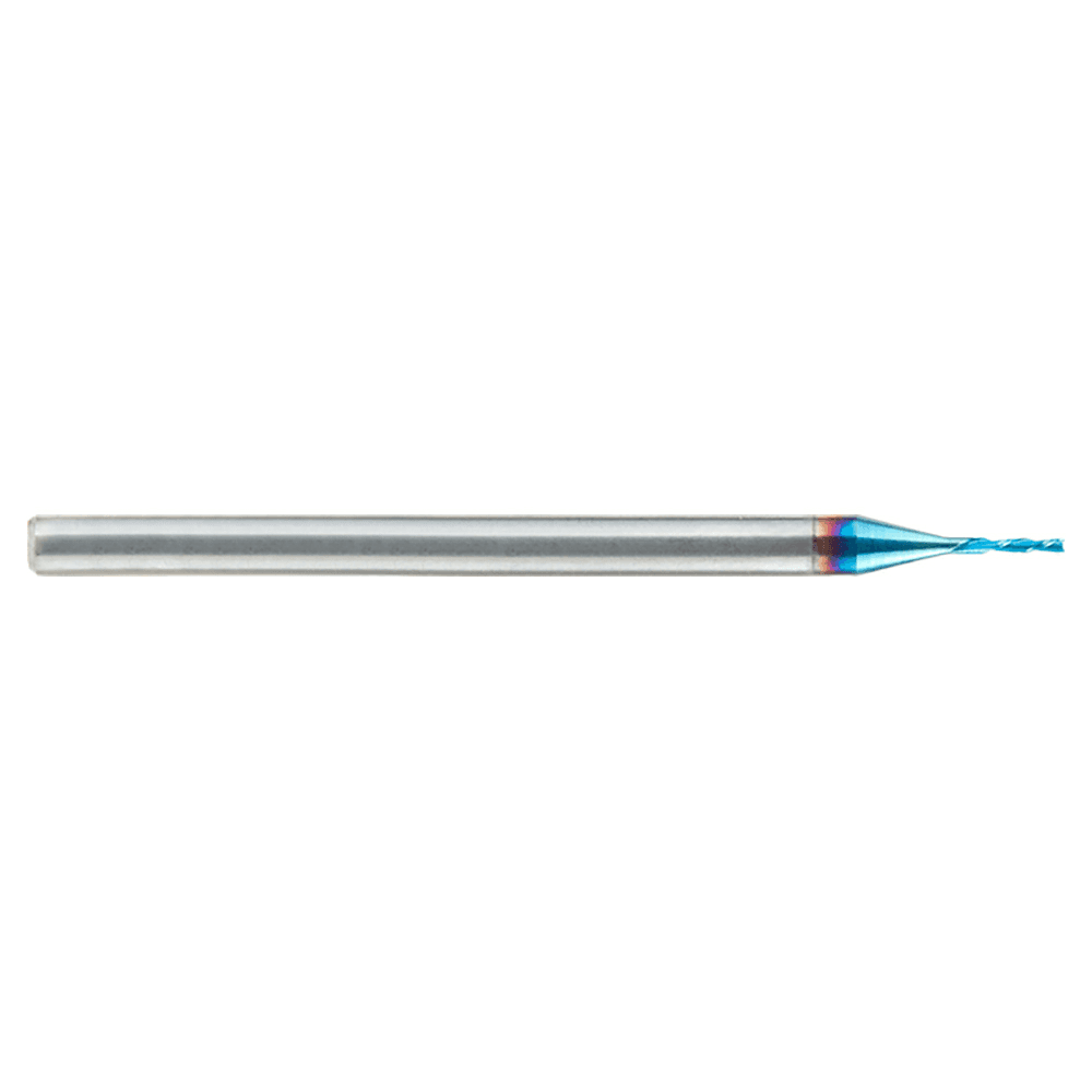 1/32" x 2" Down-Cut Spektra Extreme Tool Life Coated Spiral Plunge Bit, 2-Flute, 1/8" Shank
