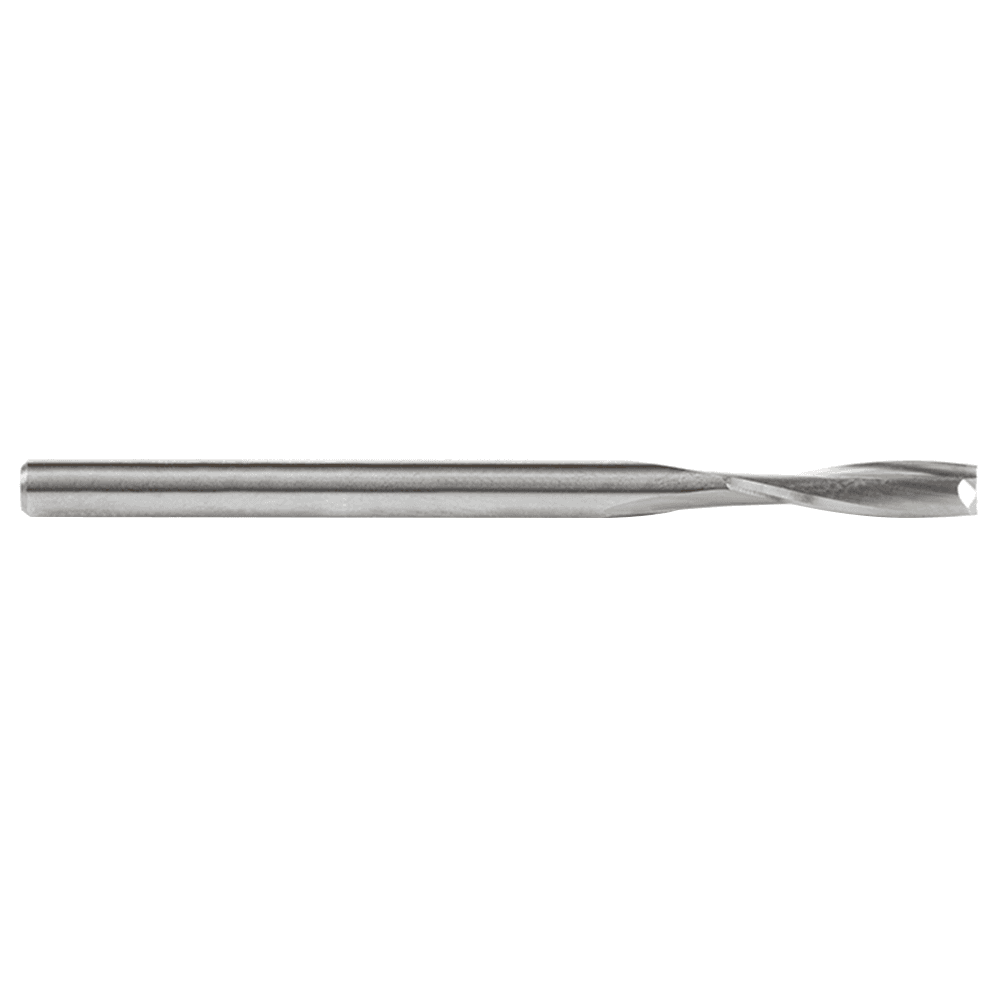 1/8" x 2" Up-Cut Spiral Plunge Bit for Solid Wood, 2-Flute, 1/8" Shank