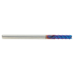 1/8" x 2" Down-Cut Spektra Carbon Graphite/Fiber Panel Cutting Spiral Router Bit, 1-Flute, 1/8" Shank