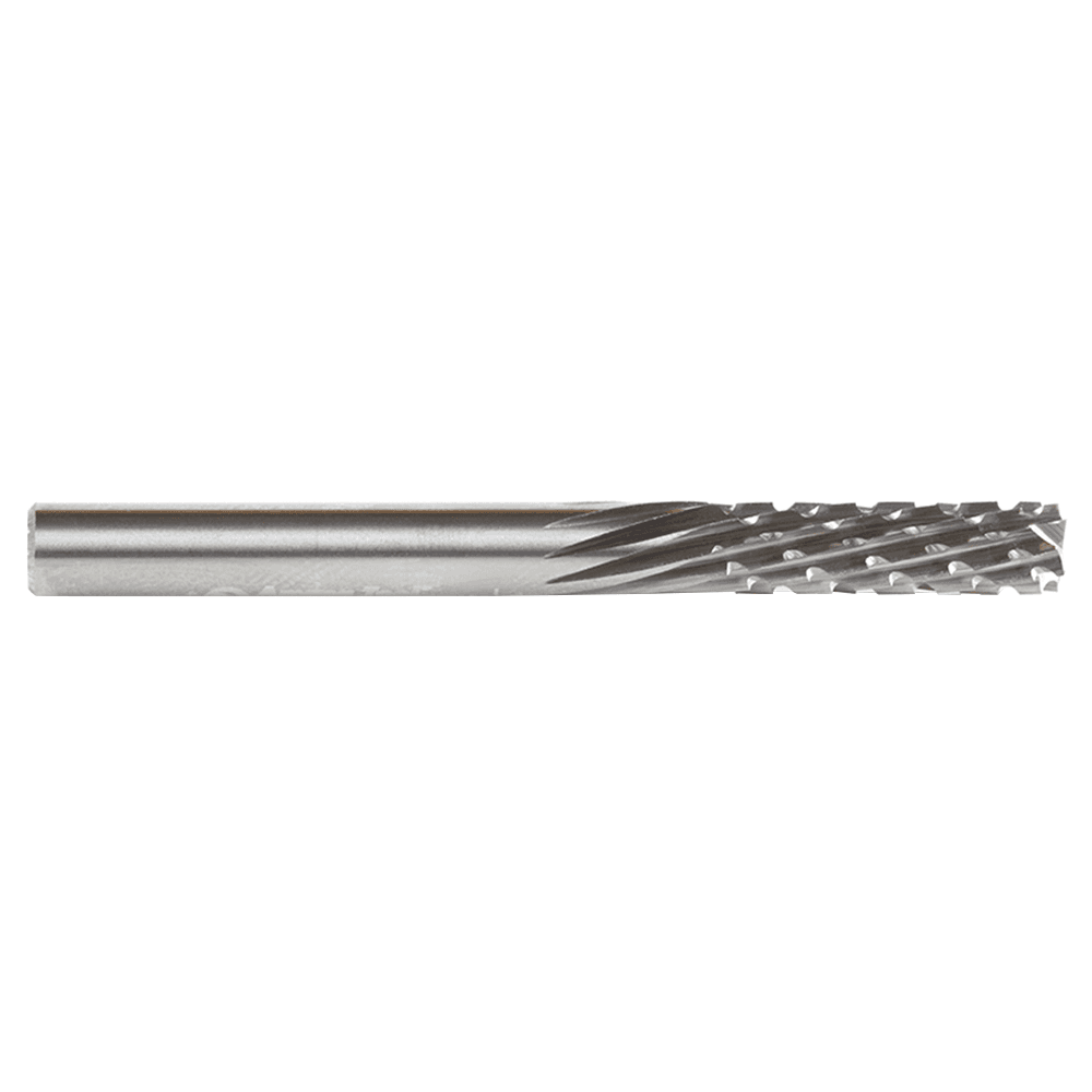 3/16" x 2" CNC Down-Cut Carbon Graphite/Fiber Panel Cutting Spiral Router Bit, 1-Flute, 3/16" Shank