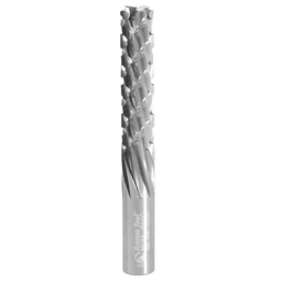 1/2" x 4" CNC Down-Cut Carbon Graphite/Fiber Cutting Spiral Router Bit, 1-Flute, 1/2" Shank