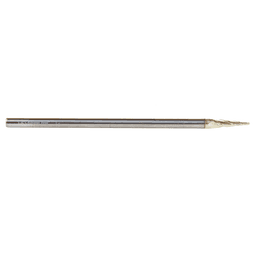 1/32" x 3" CNC 2D/3D Carving Tapered Ball Tip Up-Cut ZrN Coated Spiral Router Bit, 3-Flute, 1/8" Shank