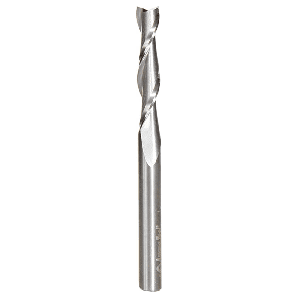 1/4" x 3" Up-Cut Spiral Plunge Bit, 2-Flute, 1/4" Shank