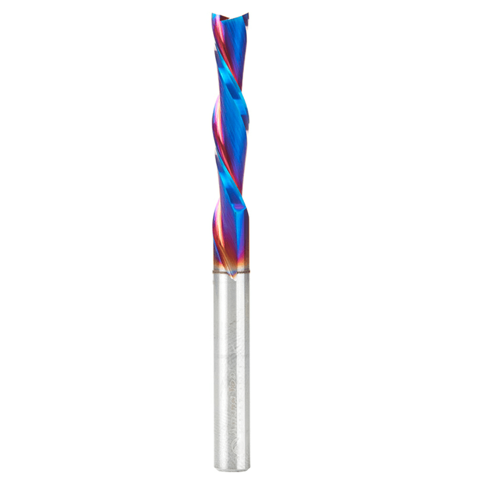 1/4" x 3" Spektra Down-Cut Spiral Plunge Bit, 2-Flute, 1/4" Shank