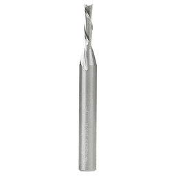 1/8" x 2-1/4" Down-Cut Spiral Plunge Bit, 2-Flute, 1/4" Shank