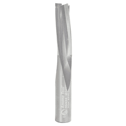 1/2" x 3-1/2" Down-Cut Slow Spiral Plunge Router Bit, 3-Flute, 1/2" Shank