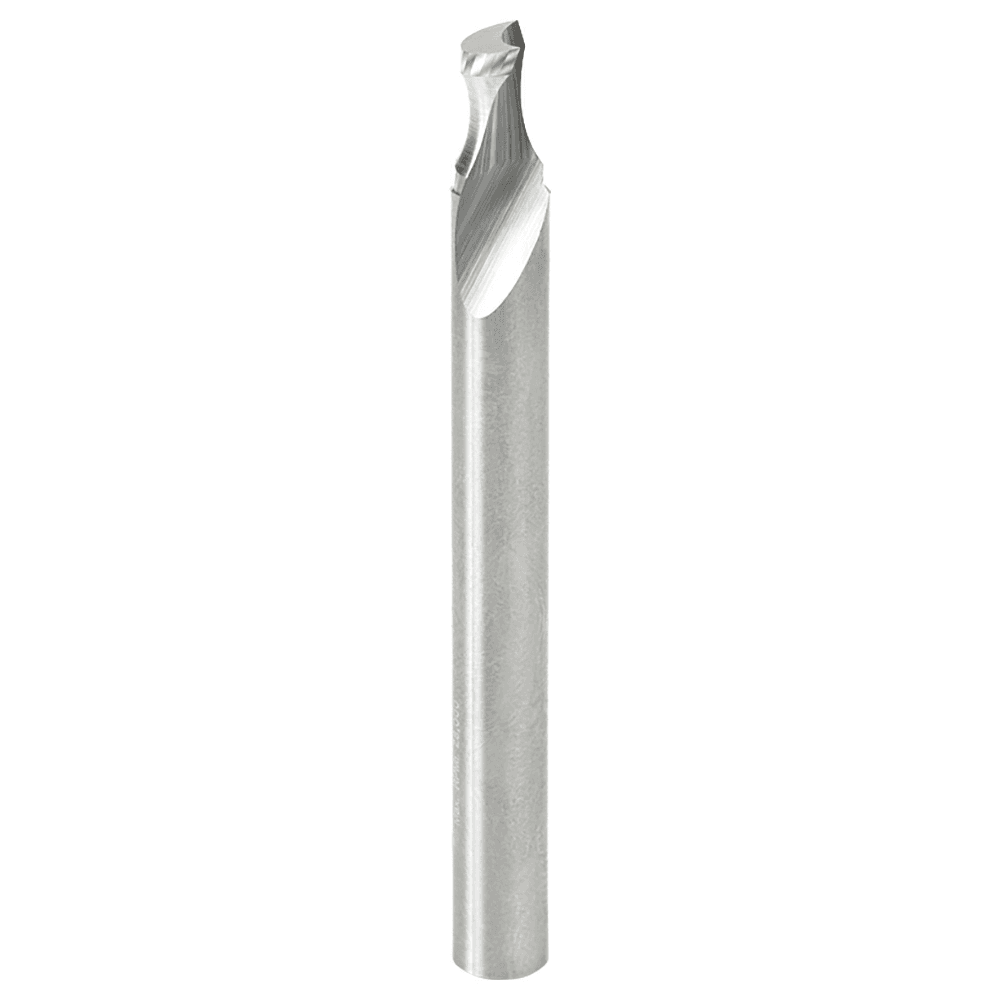 1/4" x 1/4" Radius 'O' Plastic Edge Rounding Bit, 1-Flute, 1/4" Shank