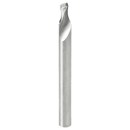 1/4" x 1/4" Radius 'O' Plastic Edge Rounding Bit, 1-Flute, 1/4" Shank