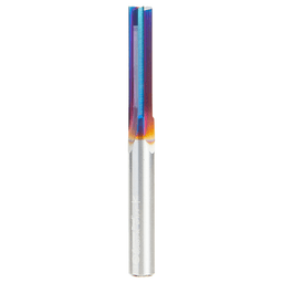 1/4" x 2-1/2" Spektra Plastic Cutting 'V' Triple Straight Bit, 3-Flute, 1/4" Shank