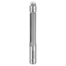 1/2" x 4-3/8" Flush Trim Bit with Double Ball Bearing, 2-Flute, 1/2" Shank