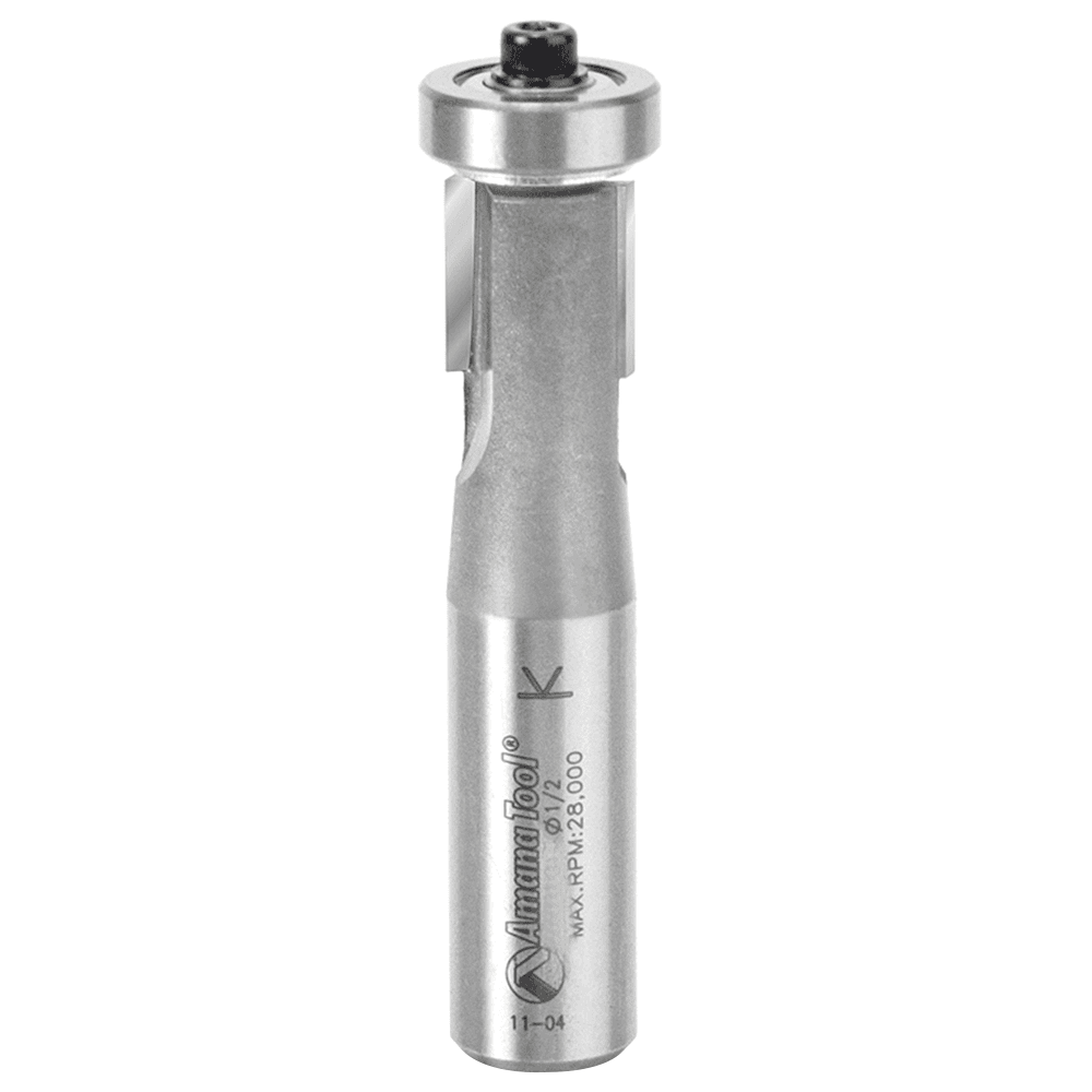 1/2" x 2-3/4" Overhang Trim Bit, 2-Flute, 1/2" Shank