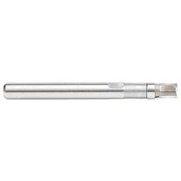 1/4" x 2-1/2" Miniature Flush Trim Plunge Template with Upper Ball Bearing, 2-Flute, 1/4" Shank