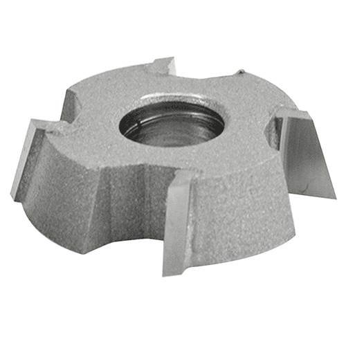 1" x 15° 4-Wing Left Hand Bottom Bevel Cutter for Assemblies