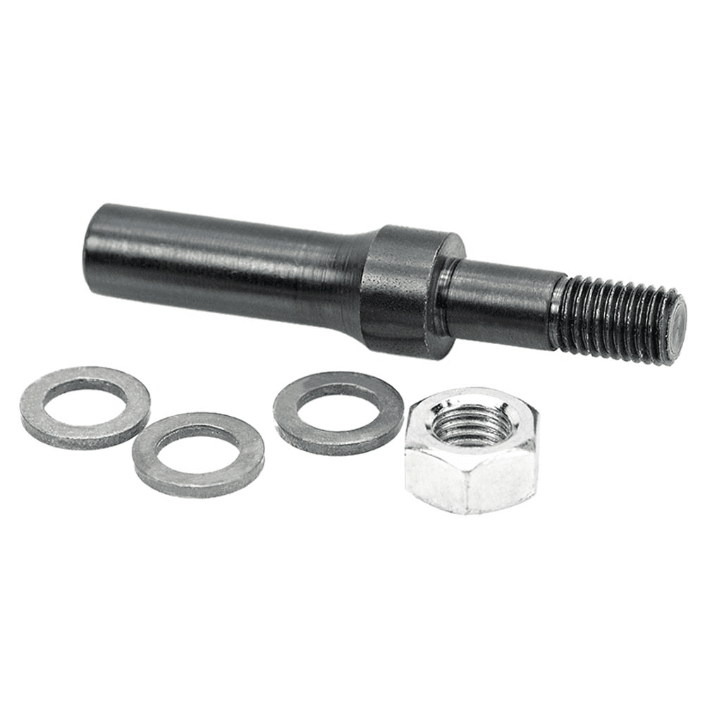 5/16" - 24 NF x 2-3/8" Router Arbor with Hex Nut/Washer, 3/8" Shank