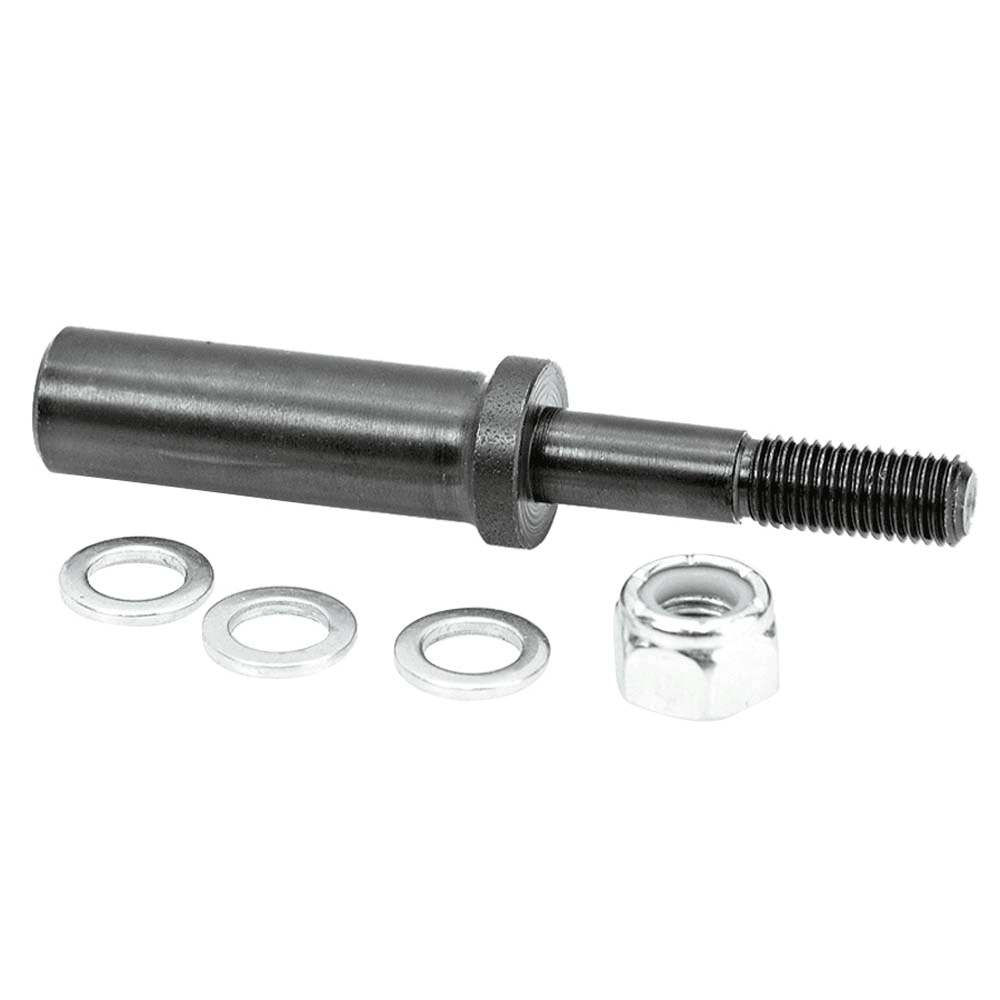 5/16" - 24 NF x 3-1/8" Router Arbor with Hex Nut/Washer, 1/2" Shank