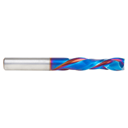 8mm Dia x 32mm CNC Solid Carbide Spektra Extreme Tool Life Coated Compression Spiral Bit, 2 Flute, 8mm Shank