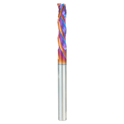6mm x 28mm CNC Solid Carbide Spektra Extreme Tool Life Coated Compression Spiral Bit, 3-Flute, 6mm Shank