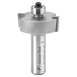 1/2" Depth x 1-3/8" Dia x 1/2" Rabbeting Bit, 1/2" Shank