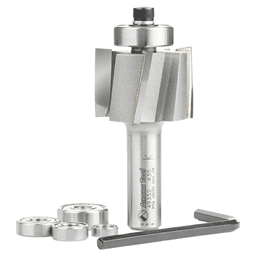 1-3/8" Dia x 1" Multi-Rabbet Five Different Rabbet Bit, 1/2" Shank, 4 Flute