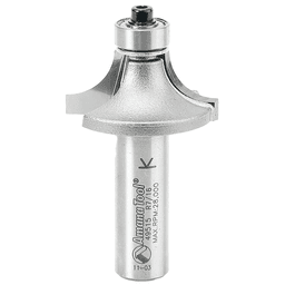 1-3/8" x 7/16" Radius Corner Round Router Bit, 2-Flute, 1/2" Shank