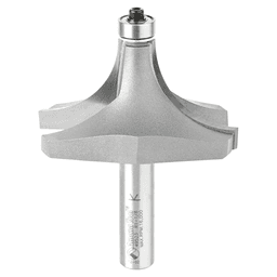 2-3/4" Dia x 1-3/8" Carbide Tipped Corner Round Bit, 1-1/8" Radius, 1/2" Shank