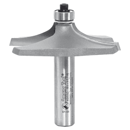 2-23/32" Dia x 5/8" Carbide Tipped Table Edging Bit, 1-11/16" Radius, 1/2" Shank