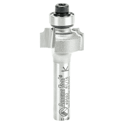 5/8" x 1-3/4" x 1/16" Radius Beading Router Bit, 2-Flute, 1/4" Shank