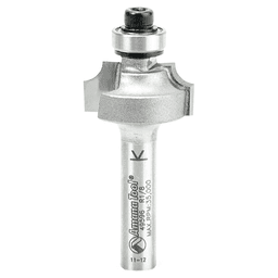 3/4" x 2" x 1/8" Radius Beading Router Bit, 2-Flute, 1/4" Shank