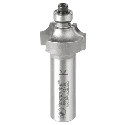 7/8" x 2-7/16" x 3/16" Radius Beading Router Bit, 2-Flute, 1/2" Shank