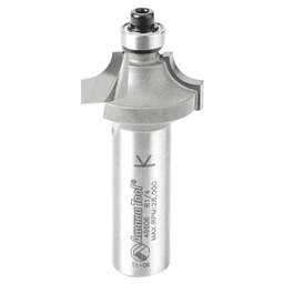 1" x 2-7/16" x 1/4" Radius Beading Router Bit, 2-Flute, 1/2" Shank