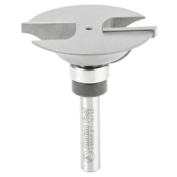 1-19/32" x 2" Ogee Rail Router Bit, 2-Flute, 1/4" Shank