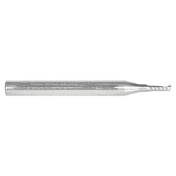 1.5mm x 30mm Up-Cut 'O' Aluminum Cutting CNC Spiral Router Bit, 1-Flute, 3mm Shank