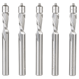 1/4" Dia x 5/8" InVectra Aluminum Laminate Trim, 1/4" Shank (5/Pack)