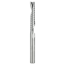 6mm x 75mm Up-Cut 'O' Plastic Cutting CNC Spiral Router Bit, 1-Flute, 6mm Shank