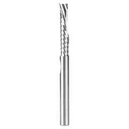 6mm x 75mm Down-Cut 'O' Plastic Cutting CNC Spiral Router Bit, 1-Flute, 6mm Shank