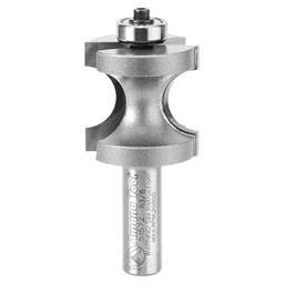1-3/8" Dia x 1-5/16" Carbide Tipped Bull Nose Bit, 3/8" Radius, 1/2" Shank