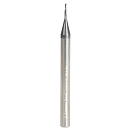 0.025" AlTiN Coated CNC Steel Square Mini End Mill Bit, 2-Flute