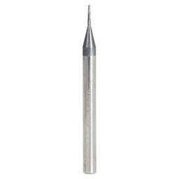 0.030" AlTiN Coated CNC Steel Square Mini End Mill Bit, 2-Flute