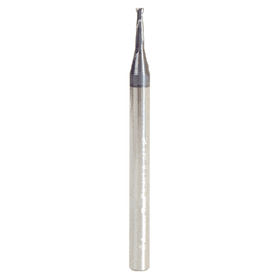 0.045" AlTiN Coated CNC Steel Square Mini End Mill Bit, 2-Flute